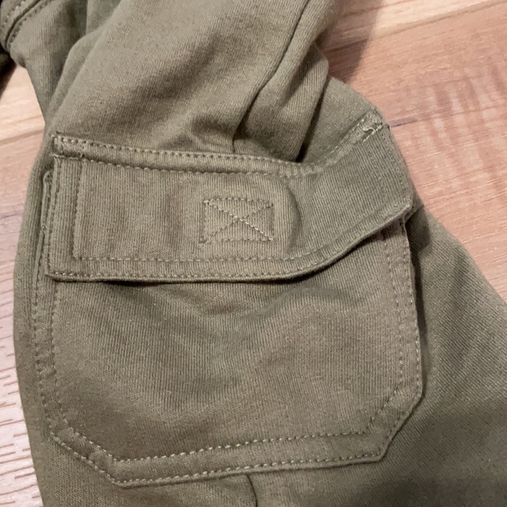 Gymboree cargo sweatpants green joggers twin preschool boys size 4 - Picture 14 of 16